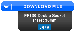 Download FF130 Double Socket 35mm Revit