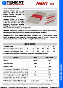 Firefly FF102 Technical Data Sheet